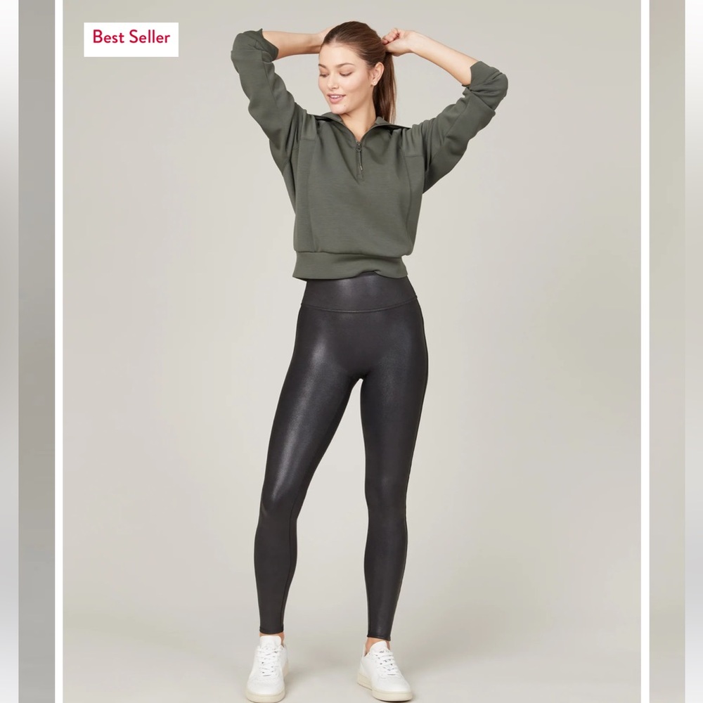 Spanx Faux Leather Leggings